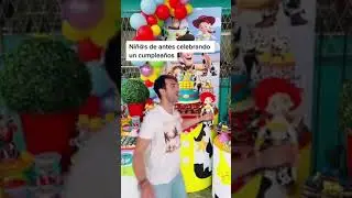 Cumplea&ntilde;os antes vs ahora 🤣🎂  #shorts #humor