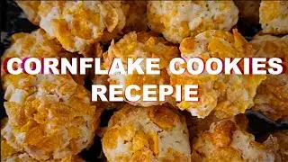 Cornflakes Cookies | Biskut Cornflakes Ranggup