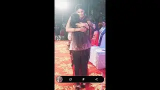 Unexpected Hug By Actress Pooja Sawant For My Adhir Man Zale Song Performance At An Event