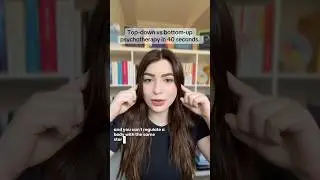 Top-down vs. Bottom-up Psychotherapy in 40 Seconds