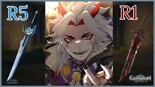 C1 ITTO - WHITEBLIND (R5) & WOLF'S GRAVESTONE (R1) Weapon Comparison