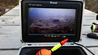 Eyoyo Underwater Fishing Camera 7 inch LCD Monitor Fish Finder Waterproof 1000TVL Fishing Camera 15m