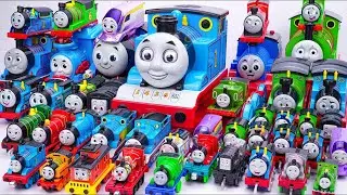 Merakit Mainan Kereta Api Thomas and Friends, Tayo Si Bus Kecil , Unboxing Mainan Kereta Api ASMR 45