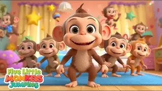Five Little Monkeys + Finger Family Song 2026 | New Nursery Rhyme Songs 2026 | Cartoons for Babies