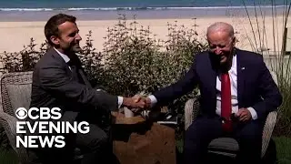 Biden urges unity among G7 leaders with global infrastructure plan to rival China