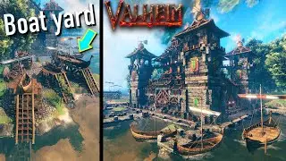 Challenging myself to build with Water in Valheim