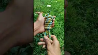Easy Knot for a Tidy Rope #diy #lifehacks #knot #creative #rope