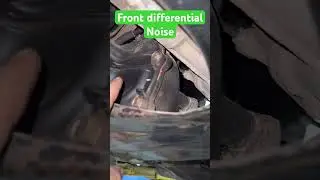 Front differential noise #youtubeshorts #gearbox #rizzfixx #geartransmission