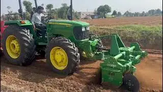 John Deere 5075 With Front Hitch PTO #jdpunjab
