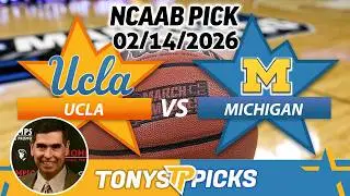 UCLA vs. Michigan Pick 2/14/26 NCAAB Pick Prediction