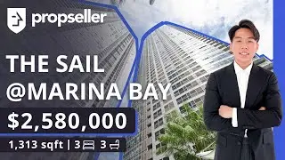 Luxurious Waterfront Living with Skyline Views: The Sail @ Marina Bay | Propseller Property Tours