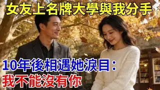 女友上名牌大學與我分手，10年後相遇她淚目了：我不能沒有你。#原創#情感#情感故事#故事#爽文#奇聞#為人處世#生活經驗