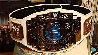 my white WWE Intercontinental Championship. my wrestling belts collection episode 3