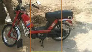 TVS Champ Restoration - Great peice of Craftsmanship