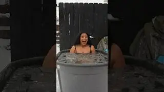 DIY Cold Plunge for under $100! #coldplunge #wellnessjourney #diyonabudget