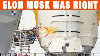 Disaster! NASA's $23.8 B Moon Rocket LEAKED Again, WHY? What Elon Knew all along...