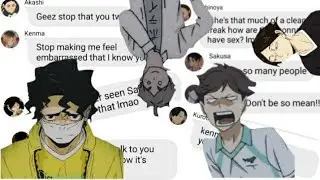 [Haikyuu Texts] Atsumu confesses to Sakusa!!! /Falling lyric prank/