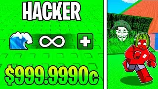 Trolling Melon with WAVE MACHINE in Escape Tsunami for Brainrots