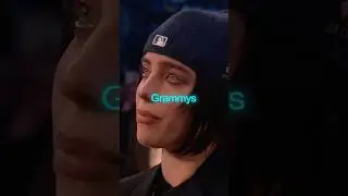 Billie Eilish Tears Up at the Grammys 😢 #billieeilish #grammys #lovely