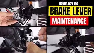 ADV 160 | Brake Lever Maintenance