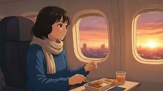 Cozy Anime Travel Vlog ☀✈️ ASMR Airport Routine & NYC Night Lights | Lofi Mood | Studio Ghibli