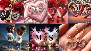 M❤️&zwj;🩹S  letter name video 🌹|| art name video 😻|| M❤️S name WhatsApp status Video💔|| 
