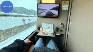 Поездка на японском автобусе-капсуле с отдельной комнатой, как в интернет-кафе | Green Room
