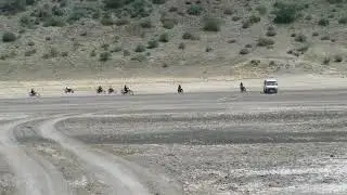 Motorcycle ride to Magadi