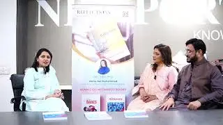 Huma Bukhari and Shaikh Rashid Alam with AJM