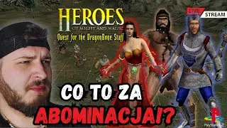 Czy uda nam się zdobyć LEGENDARNY DragonBone Staff? | Heroes of Might and Magic LIVE!
