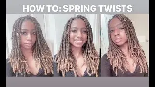 HOW TO SPRING TWIST, NO RUBBER BANDS, Beginner Friendly, Crochet Method Ft. Beyond Beauty Store Hair