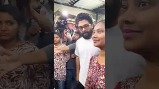 Allu Arjun castes his vote #alluarjun #allu #alluarjunfans #casting #alluarjunpushpa #pushpa2