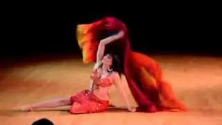 Dramatic Double Veil Performance by Daleela Morad (2013 IBDC Showcase)