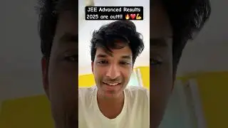 JEE result aa gaya! 🔥❤️🫣#exam#result#motivation#jee#iit#trending