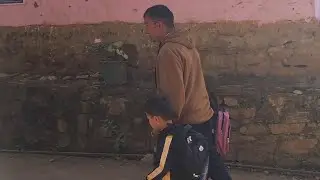Some scenes from the children of Vidhyabardan Boarding School before their classes begin.