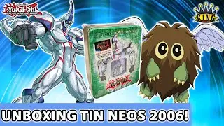 Yu-Gi-Oh! - Unboxing Vintage! Apriamo una Tin (americana) di Neos Eroe Elementale, uscita nel 2006!