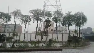 Hailing weather Faisalabad, Pakistan