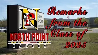 Remarks from the North Point High School Class of 2025
