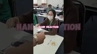 Hand​ Reaction​ #hand #first #girl #thailand #ai #fist