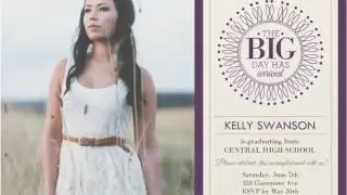 In a Whirl - Graduation Invitation