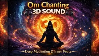 108 Times Divine Om Chanting in 3D | Feel the Cosmic Vibration