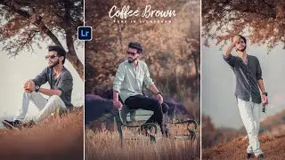 Lightroom Mobile Coffee Brown Tone Photo Retouching || Lightroom Brown Tone Photo Editing - CS EDITZ