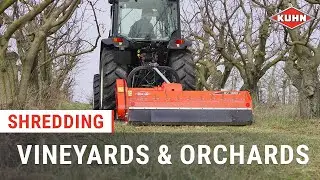 The complete range of flail mowers for vineyards and orchards | KUHN