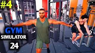 Геймплей Gym Simulator 24 [хинди] - Торговый автомат по покупке тяжелого оборудования Boxing Club
