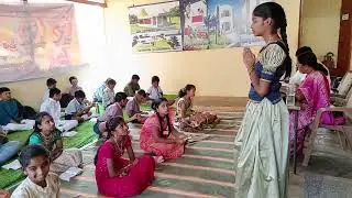 ಕುಮಾರಿ ಹರ್ಷಿತಾ ಅವರಿಂದ ಕರ್ಮಯೋಗದ ಶ್ಲೋಕಗಳ ಪಠಣ 
