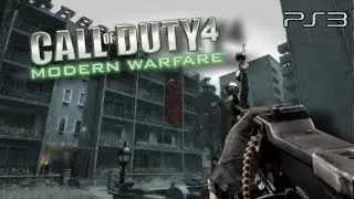 COD 4 RPD GAMEPLAY! PS3 MULTIPLAYER!