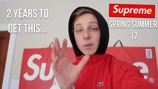 I'VE WANTED THIS SUPREME ITEM FOR NEARLY 2 YEARS... (Supreme SS17 Unboxing)