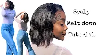 STEP BY STEP| T PART BOB| USING FAMOUS HOLDING SPRAY| MYFIRSTWIGS