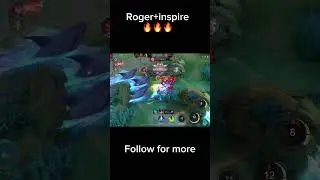 Roger + inspire is underrated af #shorts #mobilelegends