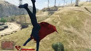 Grand Theft Auto V- SUPERGIRL VS. SHE HULK!!!